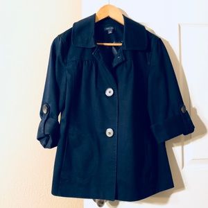 Like new navy Tommy Hilfiger swing cotton jacket M